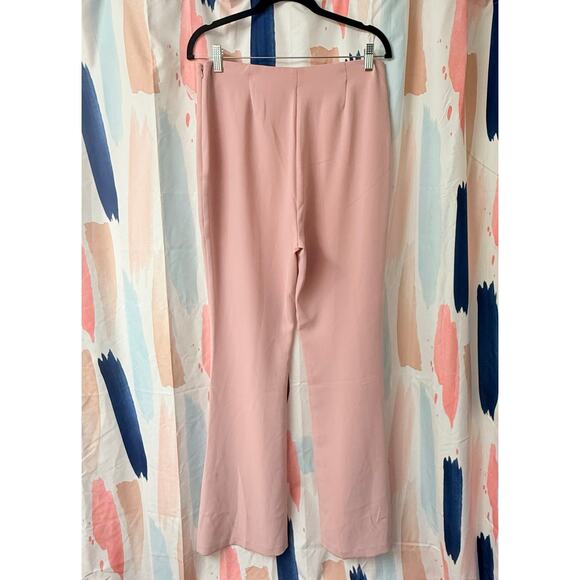 Cinq à Sept Bellie Flared Leg Pant in Warm Mauve Size 10 - Picture 7 of 13